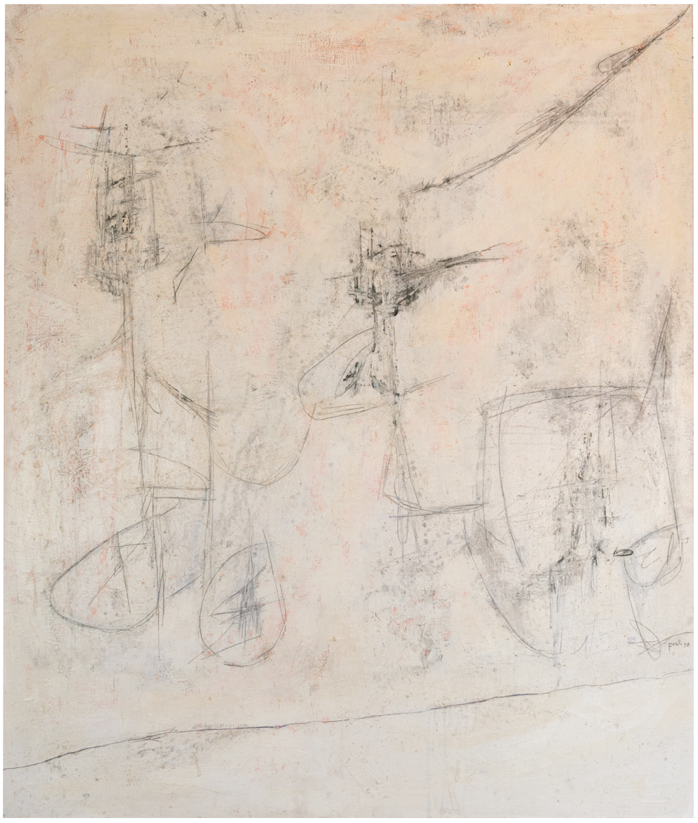Achille Perilli - DIAGRAMMA DELLA REALTÀ ULTIMA - 1958